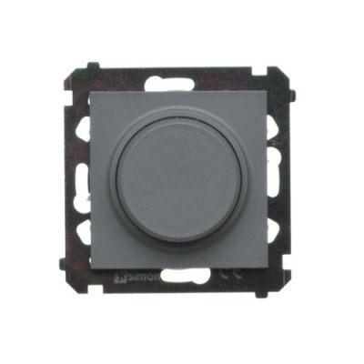 Світлорегулятор SIMON55 LED 2-250W сірий мат (TES9L.01/116) TES9L.01/116