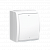 Выключатель 1х Aquarius (IP54) двухполюсный, белый (AQW2/11)