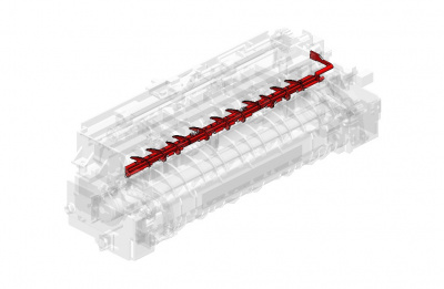 Ricoh Направляюча виходу паперу (D1274459)