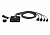 2-портовий USB, FHD HDMI KVM-перемикач,  встановлені 2 кабелі по 1,2 м