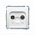 Розетка Basic TV+R проходная, белый (BMZAP10/1.01/11)