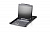 8-портовый KVM коммутатор Single Rail с 19" LCD экраном, 19", 2 кабеля в комплекте