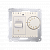 Регулятор температуры Premium с внутренним датчиком, 16A 230V, кремовый (DRT10W.02/41)