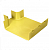 Трійник з виходом 4"x 4"