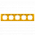 Рамка Neos BASIC 5x, желтый (BMRC5/034)