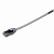 Патч-корд FTP 28AWG, кат 6A, 2.5м, сірий