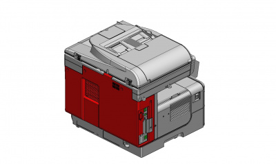 Ricoh Кришка фронтальна (D1271247)