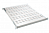 Полиця 19" 1U 570мм, для шаф 800мм, 50кг