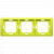 Рамка BASIC Neos 3x, лайм (BMRC3/036)