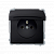 Розетка электрическая Basic с заземлением French с крышкой IP44, матовый графит (BMGZ1B.01/28)