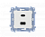 Зарядний пристрій 2хUSB тип A+С 5/9/12V (3.1A 5V), Simon10, білий (CEC2CA.01/11)