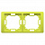 Рамка BASIC Neos 2x, лайм (BMRC2/036)