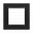 Рамка SIMON10 1x, черный матовый (CR1/49)